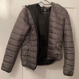 Unisex Small primark silver water resistant jacket